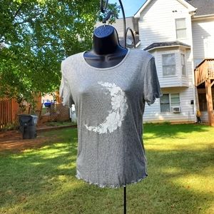 🎁Floral Moon Shirt